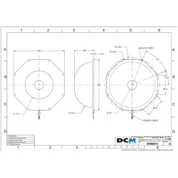 DCM DOM2414A drawing